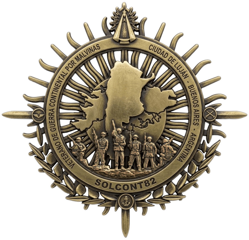 SOLCONT82 – VETERANOS DE GUERRA CONTINENTALES ARGENTINA – REINO UNIDO DE LA CIUDAD DE LUJÁN. BS. AS .